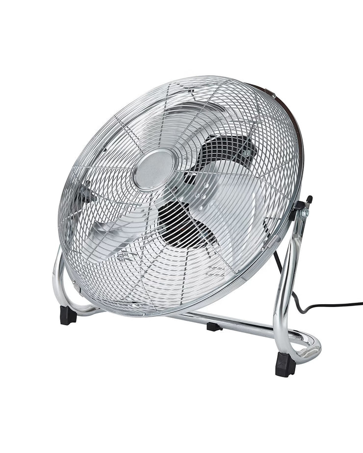 40cm High Velocity Chrome Metal Fan /3 Speed Settings /Tilt adjustable