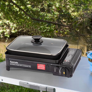 Gasmate Butane Stove With Cooking Pan/ Certified to Australian Standards