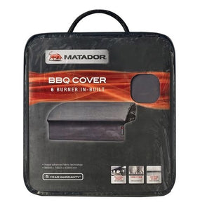 Matador BBQ Cover - 6 Burner Built-In/Optimum Fit/ Xrepel Fabric Technology