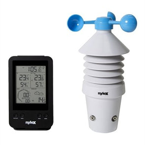 Nylex 3 In 1 Pro Wireless Weather Station/Monitors Indoor & Outdoor Temperature