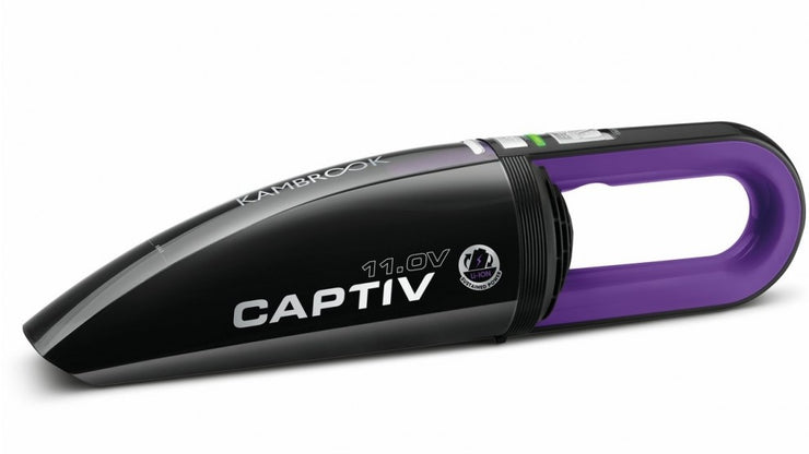 Kambrook Captive 11V Lithium-Ion Portable Hand-held Vacuum - Purple