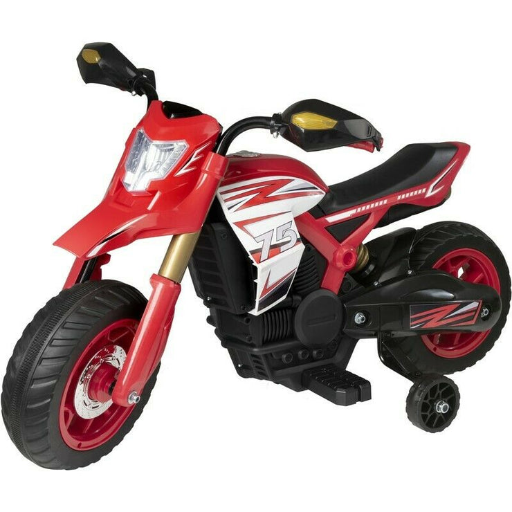 6V Electric Motorbike Rechargeable Ride On Toy/Variable Speed/Quick & Safe Stop - TheITmart