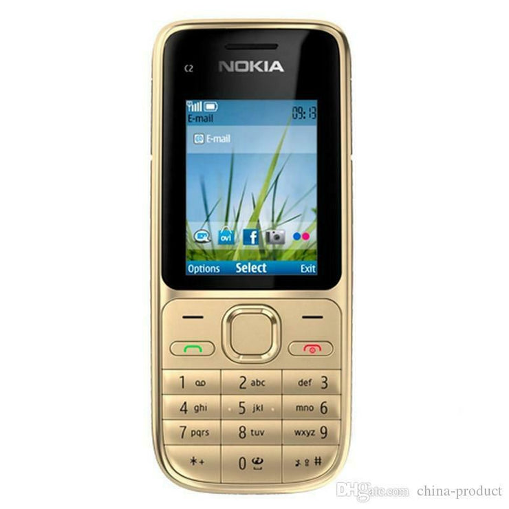 Original Unlocked Nokia C2-01 1020mAh 3.15MP 3G Unlocked English Keyboard